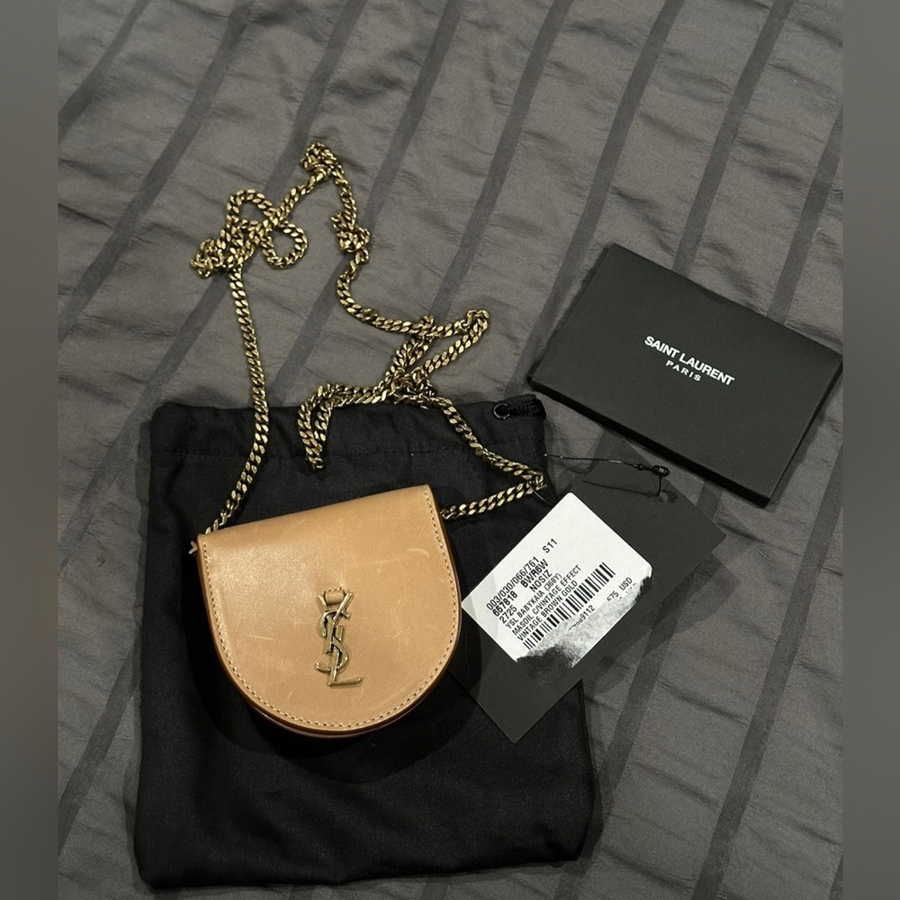 YSL Baby Kaia Satchel Crossbody Coinpurse